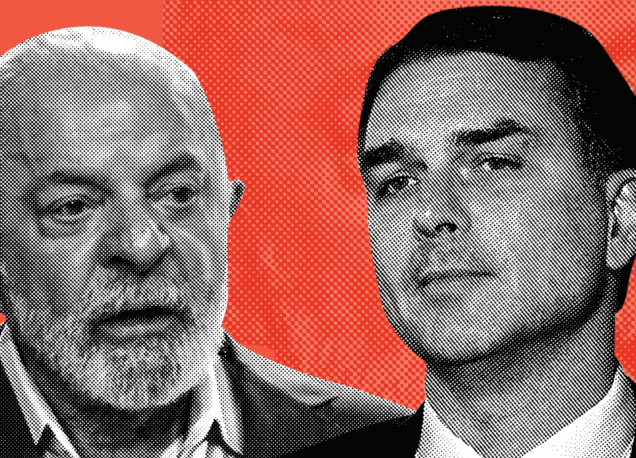 Lula diz que Flávio não tem “vergonha na cara de trair a nossa pátria”.