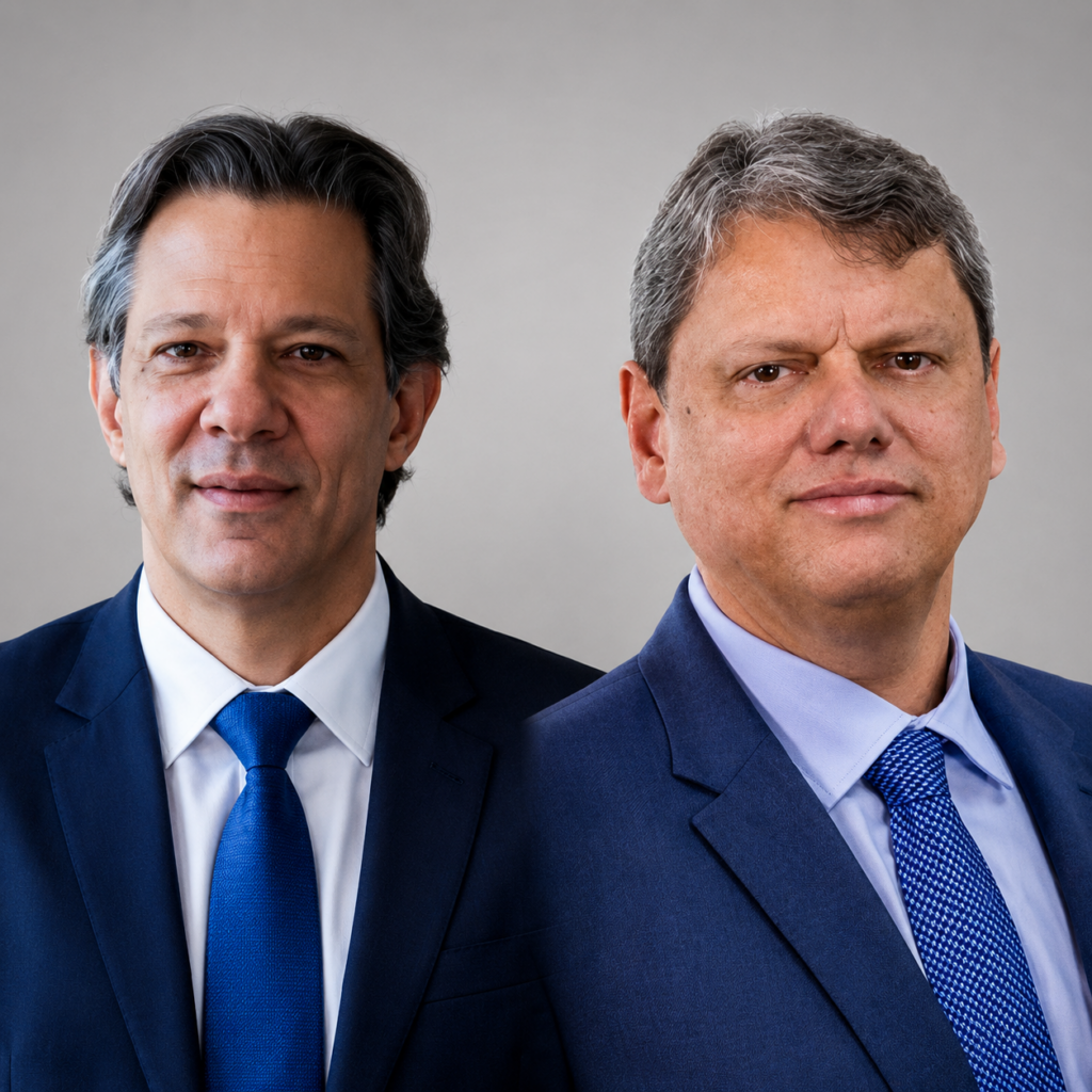 Tarcísio tem 38% e Haddad tem 26% na disputa por São Paulo, diz Quaest