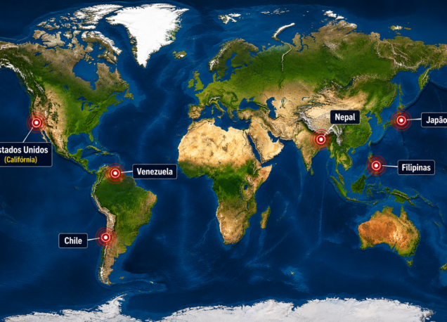 Nos últimos meses, seis terremotos em países diferentes abalaram o mundo