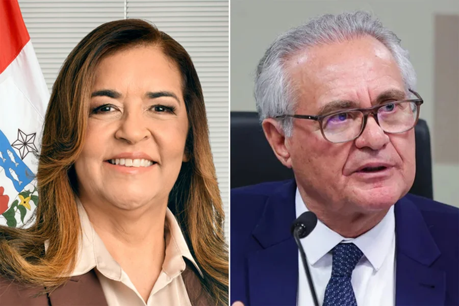 Senadora chama senador Renan Calheiros de “maior corrupto do Brasil”.