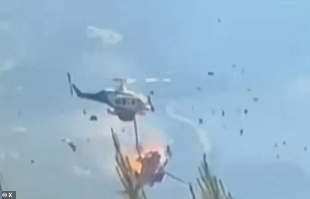 Colisão de Helicópteros deixa dois mortos durante combate a incêndios na Grécia