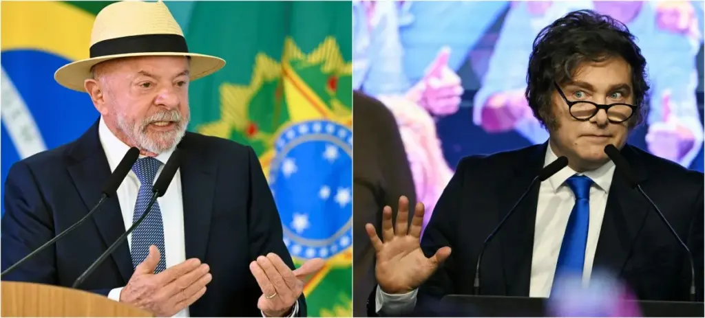 Brasil rebaixa relações com a Argentina após ataques de Milei