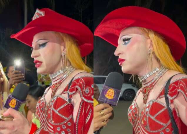 Drag Queen  é expulsa por Carlinhos Maia, após entrar no rancho sem ser convidada
